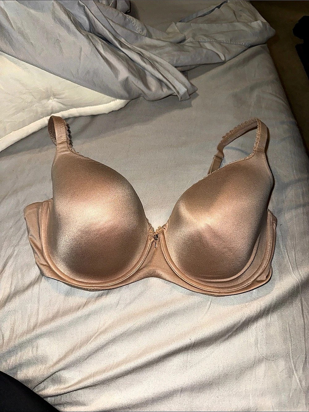 Victoria's Secret Body by Victoria Lined Demi Bra Brown 36DDD